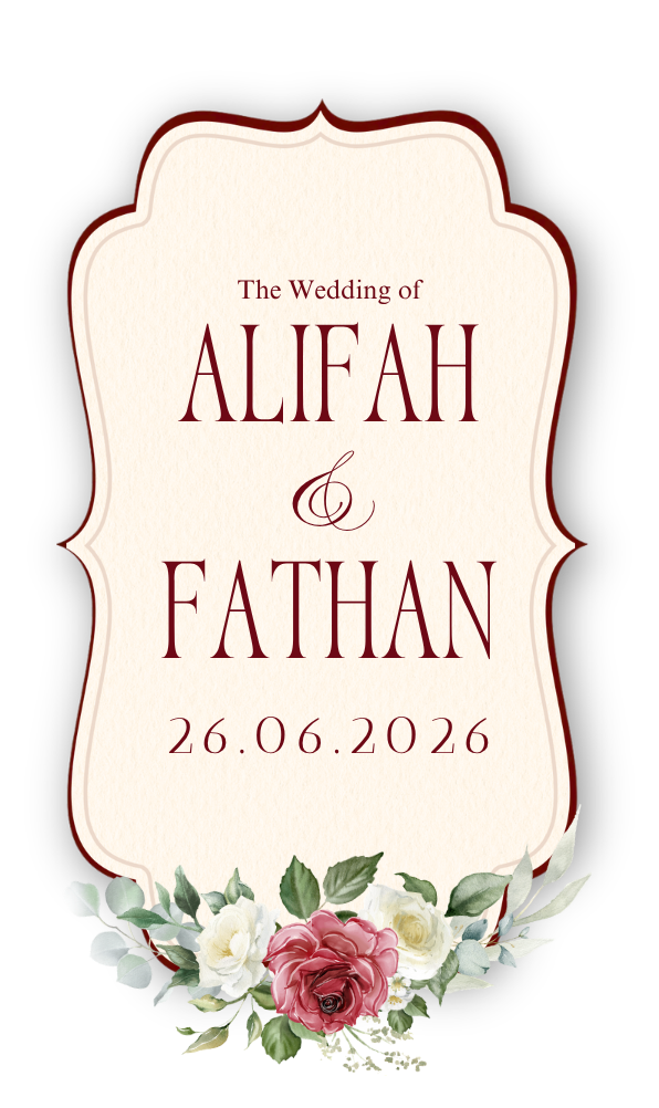 The Wedding of Alifah & Fathan, 26.06.2026